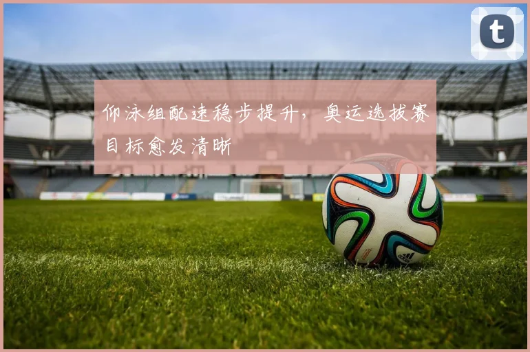 仰泳组配速稳步提升，奥运选拔赛目标愈发清晰